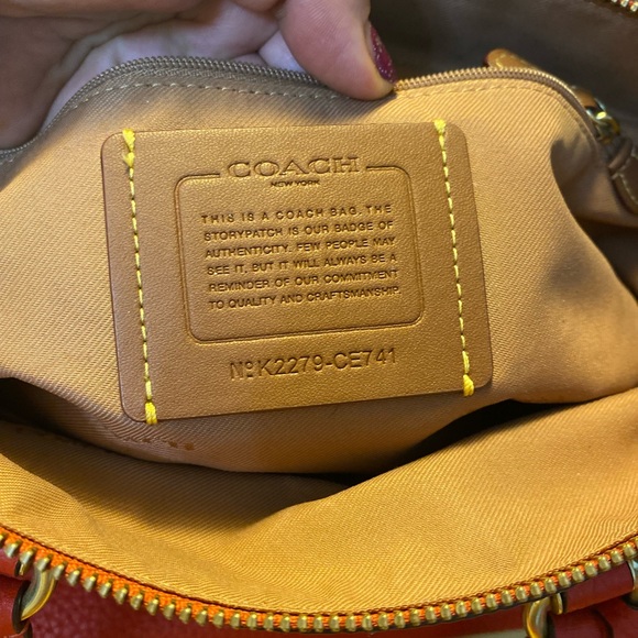 Coach Cara satchel - Picture 6 of 14